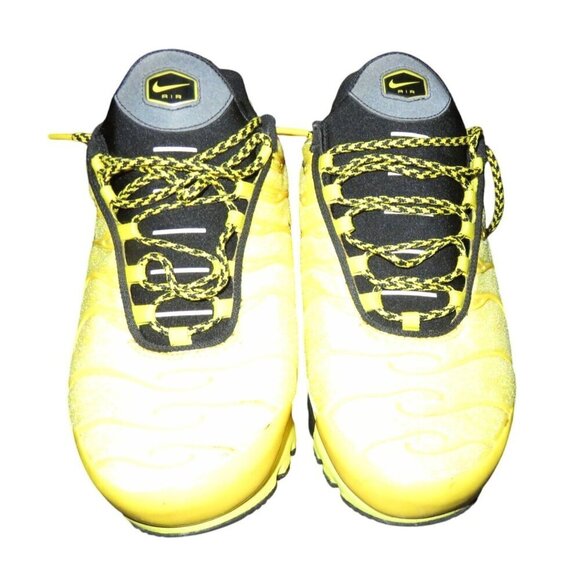 Nike Air Max Plus Tour Frequency Pack Yellow Ombre Dégradé Gradient Leather kick - Picture 2 of 9
